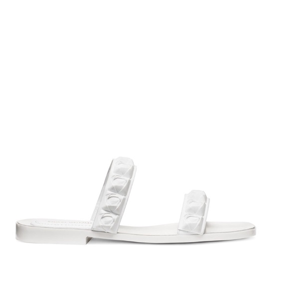Stuart Weitzman Rosita Jelly Sandals-white - Picture 4 of 6